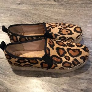 Leopard espadrille
